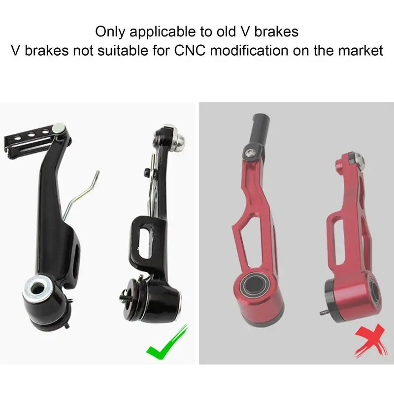 Bicycle V-caliper Extend Adapter V Brake Caliper Extension Seats Brake Seat Adaptor Drawer Type 406 To 451 For Cycling Bike Part