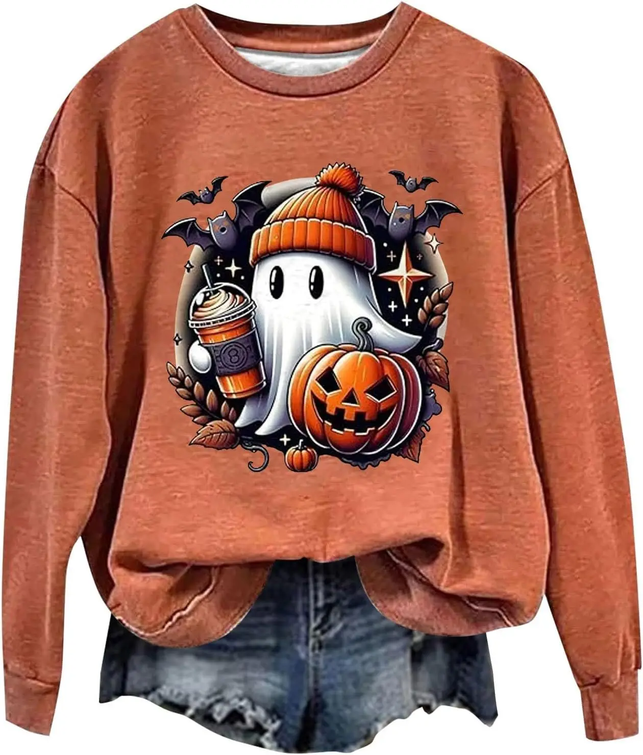 2024 New In Hoodies Sweatshirts Halloween Pullovers graphic hoodies halloween graphic sweatshirts pumpkin navidad cutecore