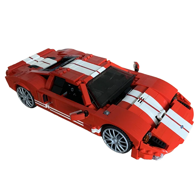 

899pcs MOC Forded GT Creator Expert Model Building Blocks Architecture Toys Christmas Gift Education DIY Creative Brick Kids
