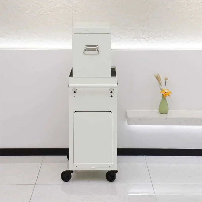 

Removable Storage Trolley Hairdresser Rollers Salon Equipment Furniture Cosmetic Helper Food Serving Cart Manicure Support Tool