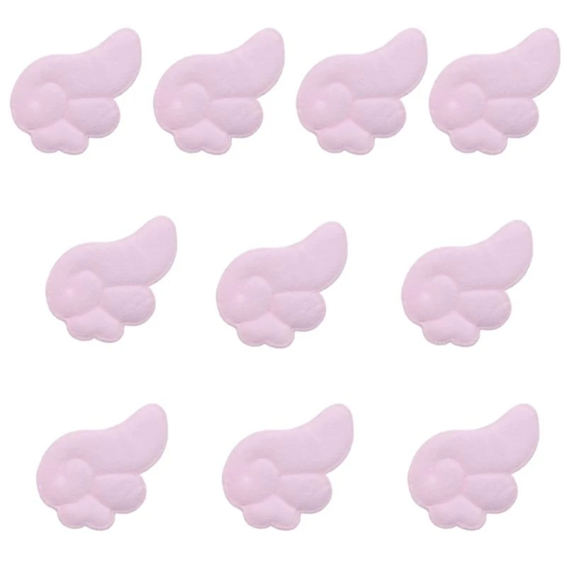 652F Crafts Furry Appliques Hairpin Handmade Plush Wing Appliques Hair Barrettes Trendy Decors for Hair Clip - Image 4