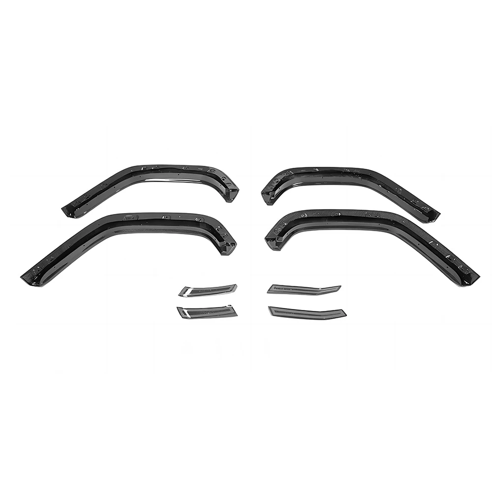 Dry Carbon Fiber Wheel Arches Fender Flares For Mercedes Benz 19-20 W463 W464 G500 G550 G63 AMG