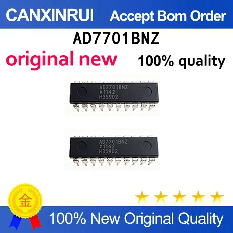 (5pcs-100pcs）Brand new original AD7701BNZ chip data acquisition analog-to-digital converter