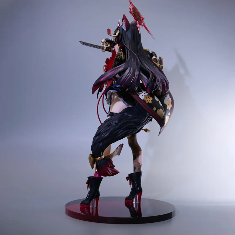 الأزرق الأرشيف أنيمياتيو الثعلب بان واكازاو نموذج لجسم مصغرة عمل الشكل سطح المكتب جمع لعبة الحلي الديكور الهدايا