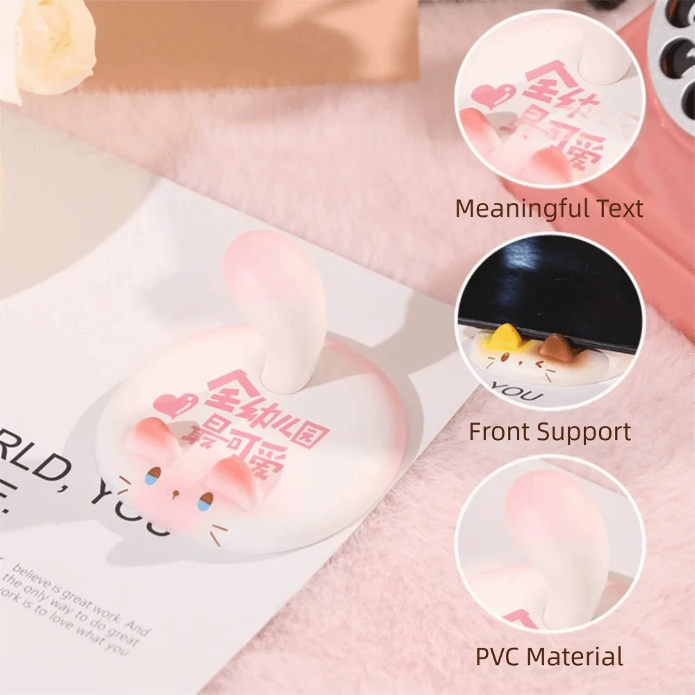 

Милый дизайн, держатель для мобильного телефона, милый стиль, мультяшный кот, держатель с мультяшным котом, мини-размер, креативная форма, креативная подставка для телефона