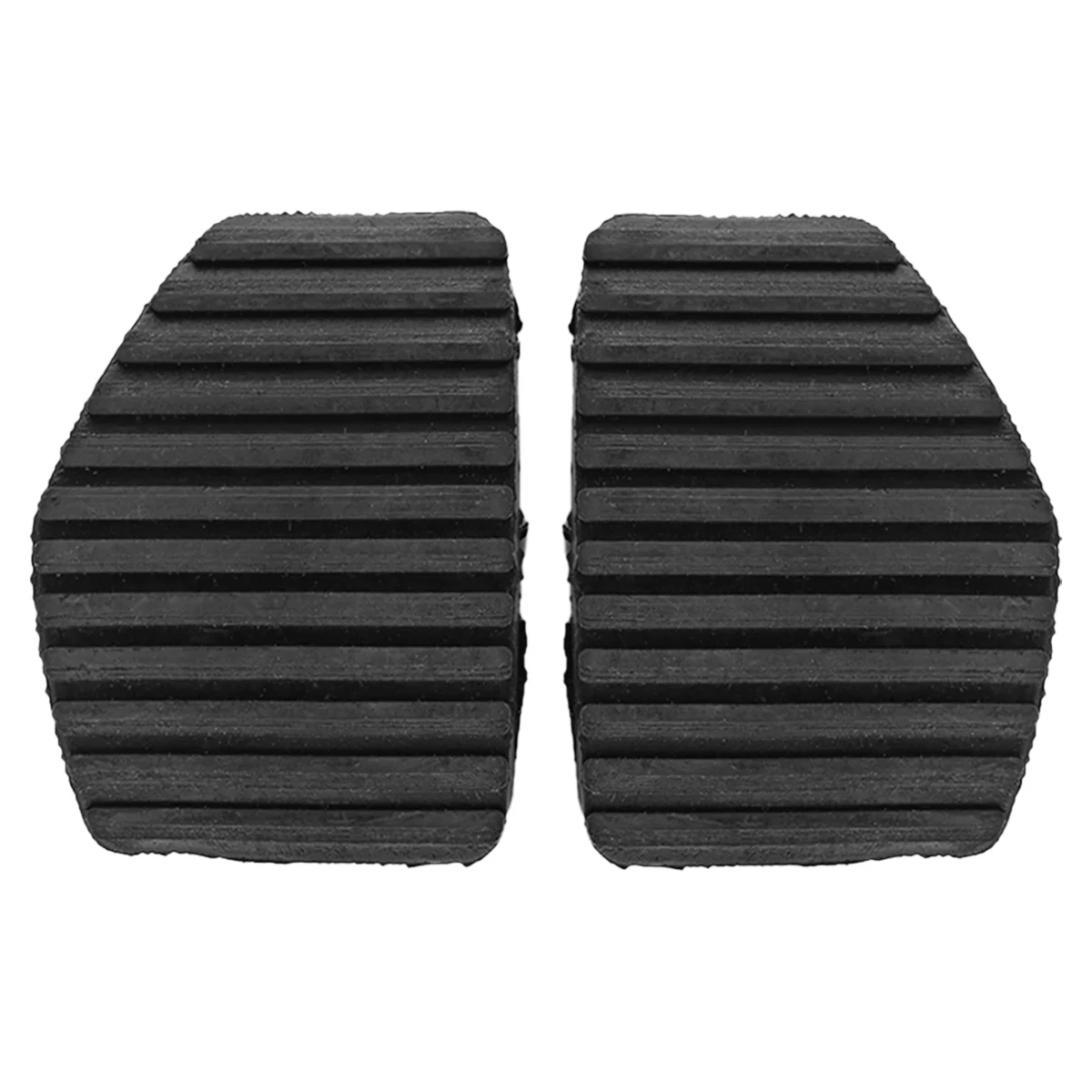 

1 Pair Black Anti-Skid Clutch Pedal Brake Pedal Rubber Cover Fit for Peugeot/Citroen 1007 207 208 301 C3 C4 307 308 508