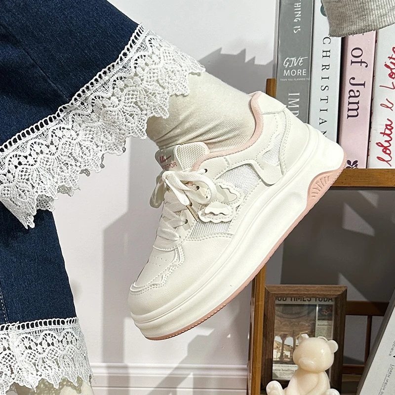 

Повседневная женская обувь, сабо на платформе, теннисные женские универсальные маленькие кроссовки, дышащие новые летние универсальные повседневные женские туфли для отдыха