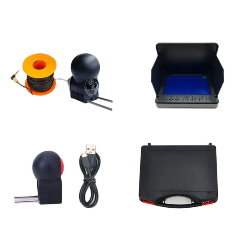 

High definition fish finder underwater camera 2024 new visual anchor fish probe visual fishing underwater fish
