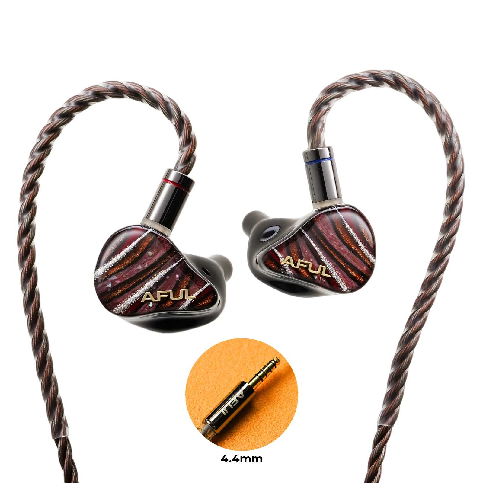 AFUL Performer 8S HiFi イヤホン 1DD+6BA+1パッシブラジエーター+1