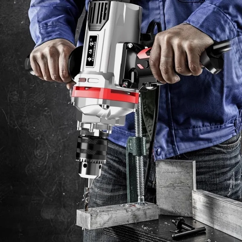 

Electric Power Mixer Paint Putty Cement Mortar Household Electric Hand Drilling Machine Power Tools Impact Drill