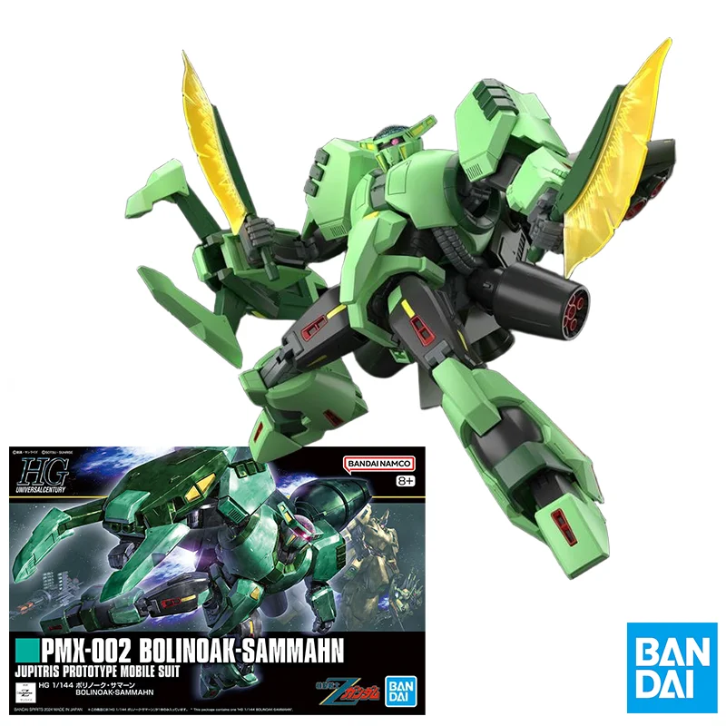 

Bandai Genuine Original Gundam Model Kits HGUC 1/144 Anime Figure Bolinoak Sammahn action Model Hobby Toy Gift Anime Assembly