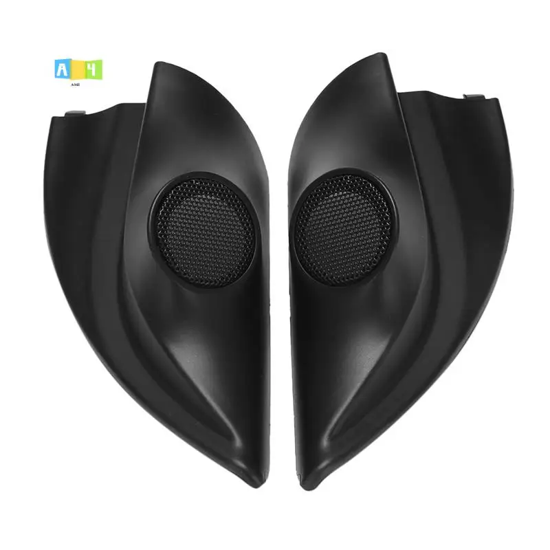 

A04E-2Pcs Car Speakers Grille Triangular Plate Tweeter Speaker Cover For Mitsubishi Mirage
