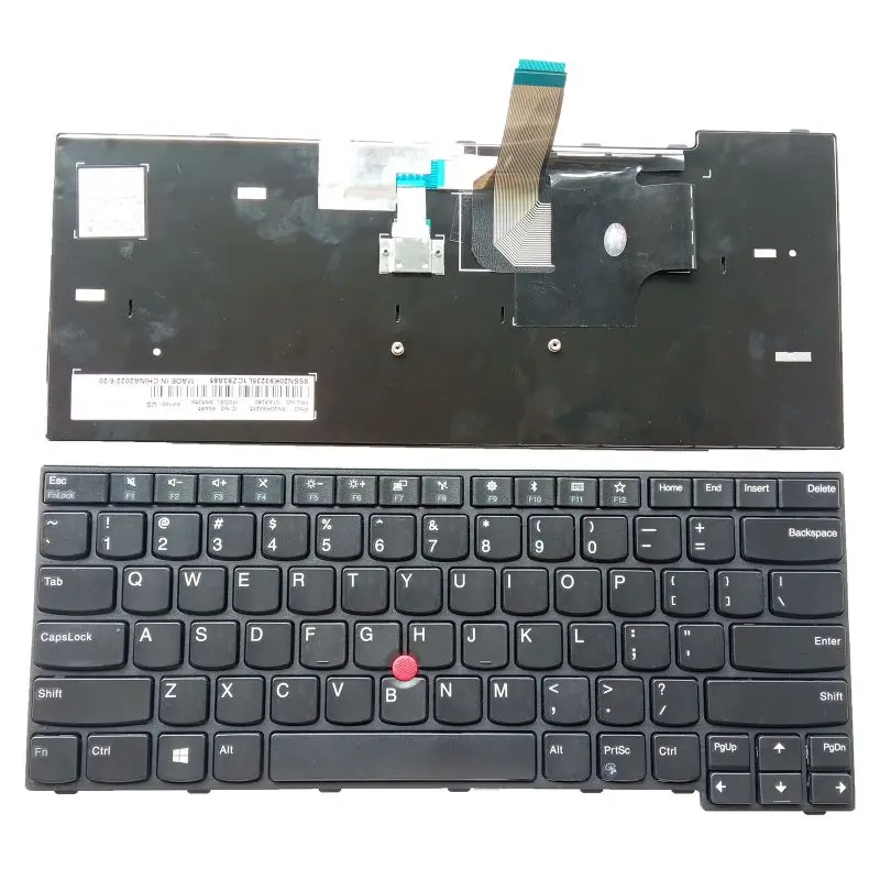 

New Genuine US Keyboard for Lenovo IBM Thinkpad E470 E470C E475 01AX080 01AX040