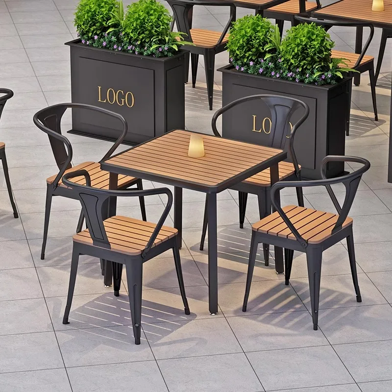 Водонепроницаемые уличные обеденные столы и стулья для баров, ресторанов, дворов, садов, балконов, наборов уличной мебели для бара