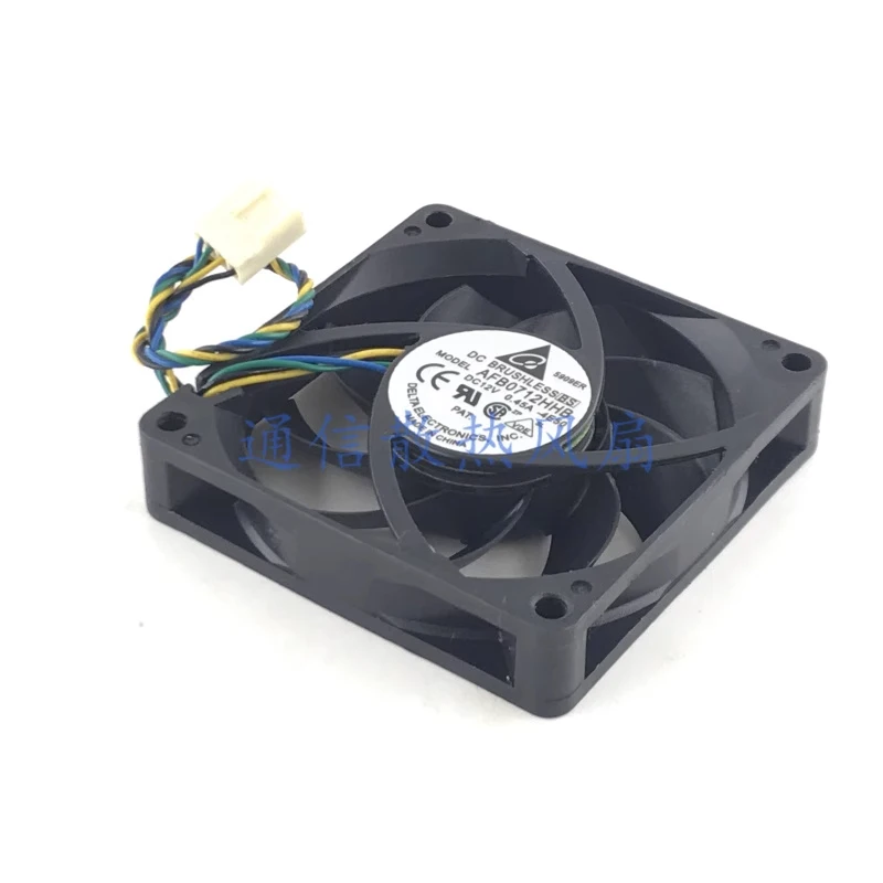HTS...1 piece Delta AFB0712HHB DC12V 0.45A 4-pin PWM cooling fan 7015 7cm