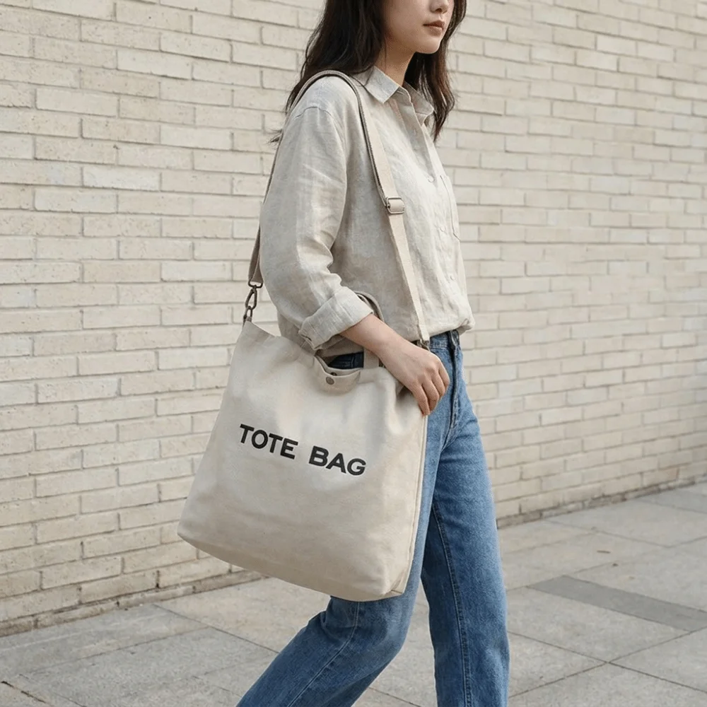 Practical Canvas Shoulder Belt Bags Large Capacity Durable Male Shoulder Bag Thickened Leisure Tote bag Male