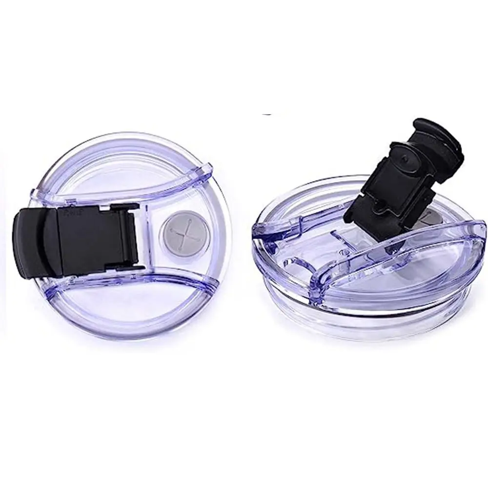 1Pcs 20/30/40oz Sealing Bottle Cover Splash Spill Proof Plain Plastic Replacement Lids for  Tumbler Cup Handle Cup Lid