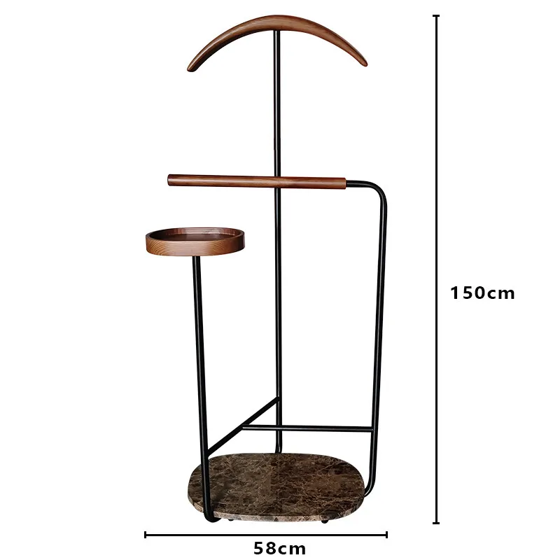 Toilet No Punching Minimalist Floor Storage Towel Rack Marble Bathtub Towel Rack Bathroom Solid Wood Rack