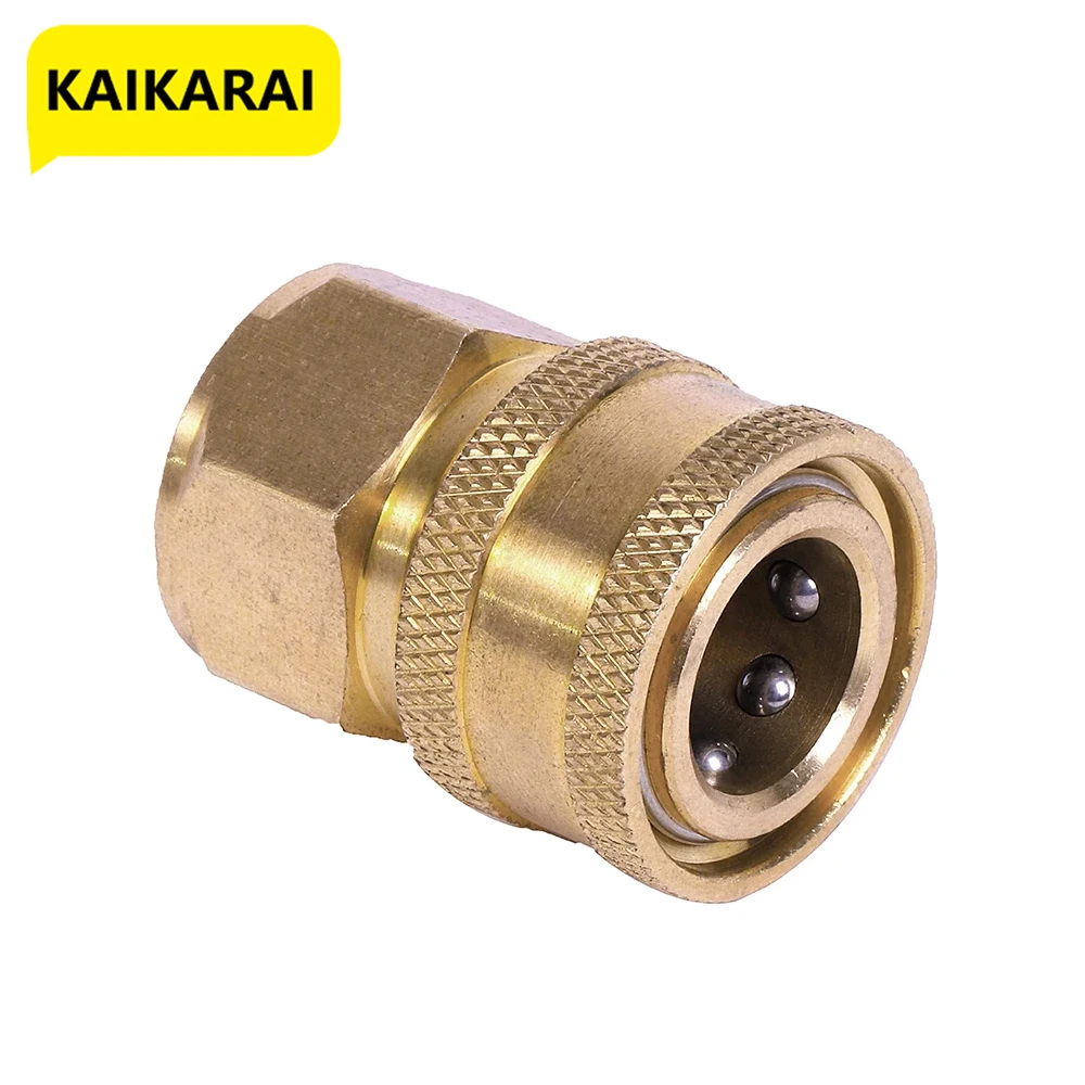 High Pressure Washer M22 3/8 Adapter Quick Connector Quick Release Fitting Power Washer Fast Connection Quick Coupler