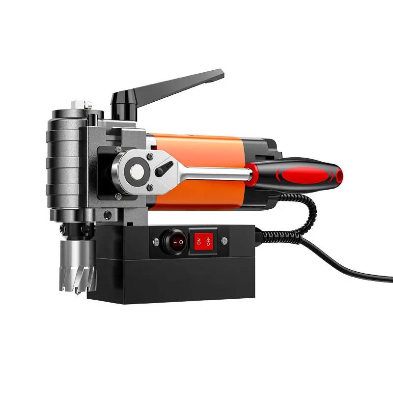 

Powerful Magnetic Base Drill Iron Suction Drill High Altitude Drilling Machine Horizontal Bench Drill Electric Magnetic Drill