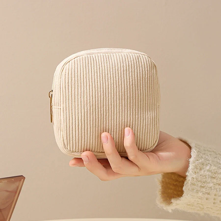 Mode Make-Up Lippenstift Damenbinden Fall Mini Kosmetische Lagerung Beutel Frauen Ins Reise Veranstalter Taschen Kleine Beutel 2025