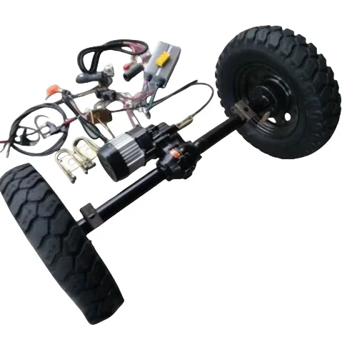 forGolf Cart Transaxle Rickshaw Spare Parts Torsion Axle Suspension Propeller Shafts Rear Differential Assembly