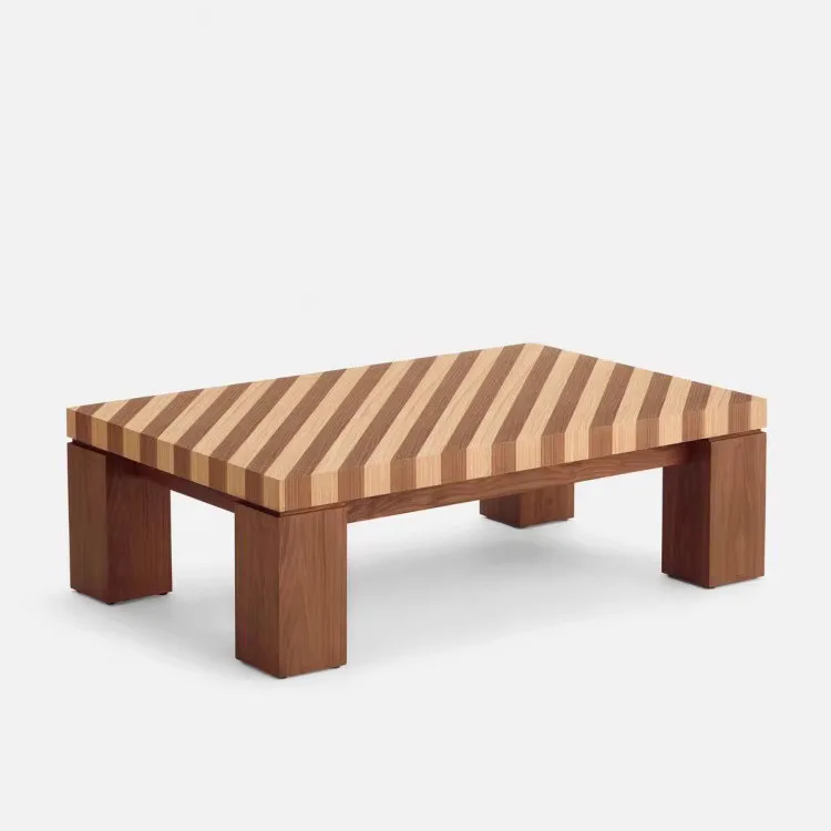 

✘ Итальянский дизайнерский ретро-столик в стиле Wabi-Sabi из массива дерева с отделкой под кору, комплект из двух маленьких приставных столиков для гостиной