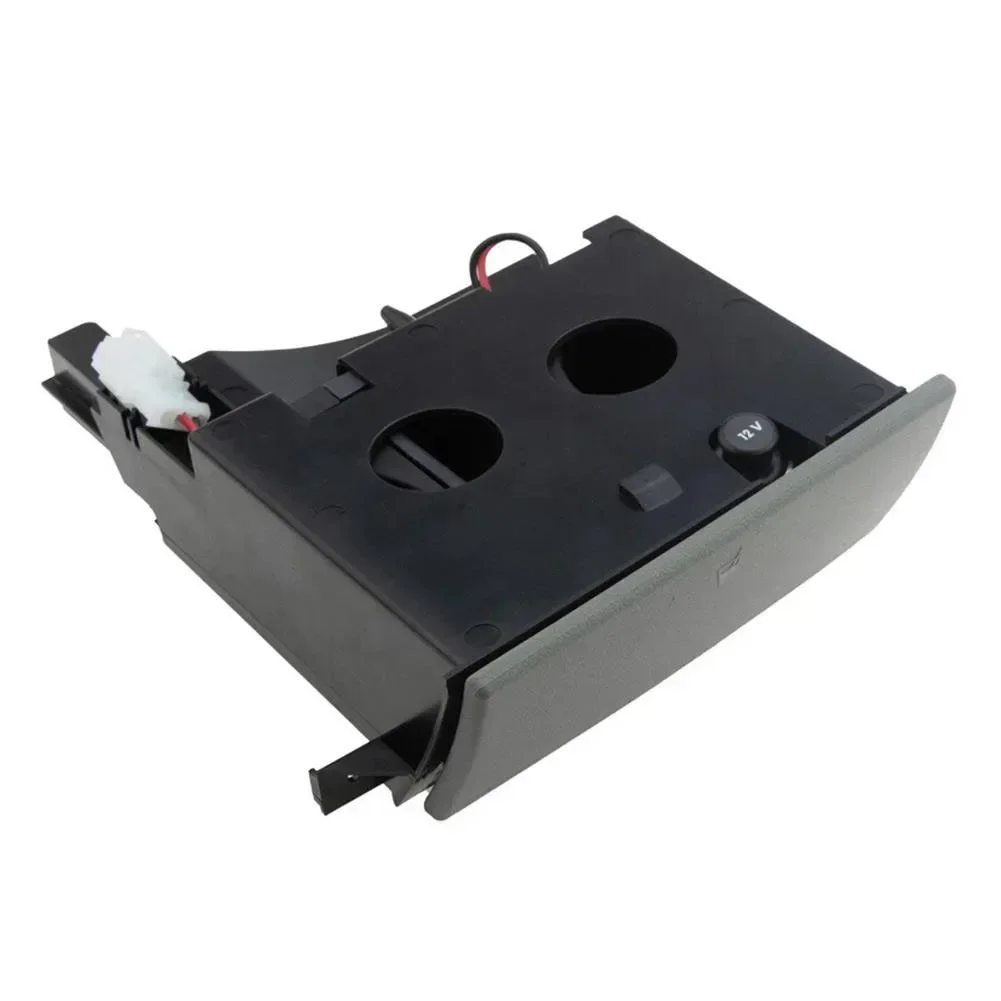 RHD Car Parts Cup Holder Car Interior Quick Installation Reliable Performance ABS Material Dual Drink Holder For Car
