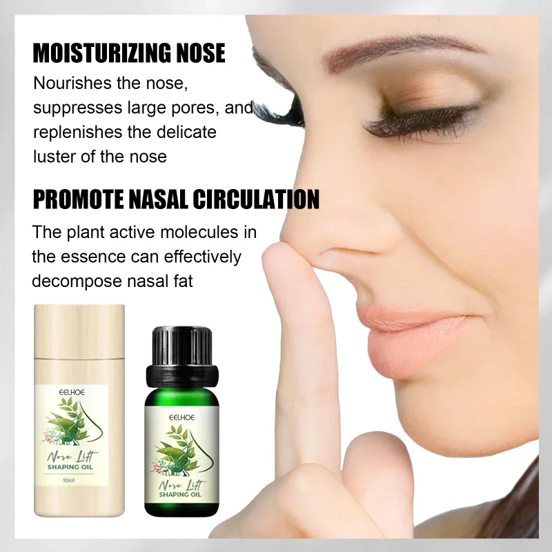 Nose Lift Up Essential Oil Heighten Rhinoplasty Oil Nose Up Heighten Rhinoplasty Pure Natural Care Thin Smaller Nose Care