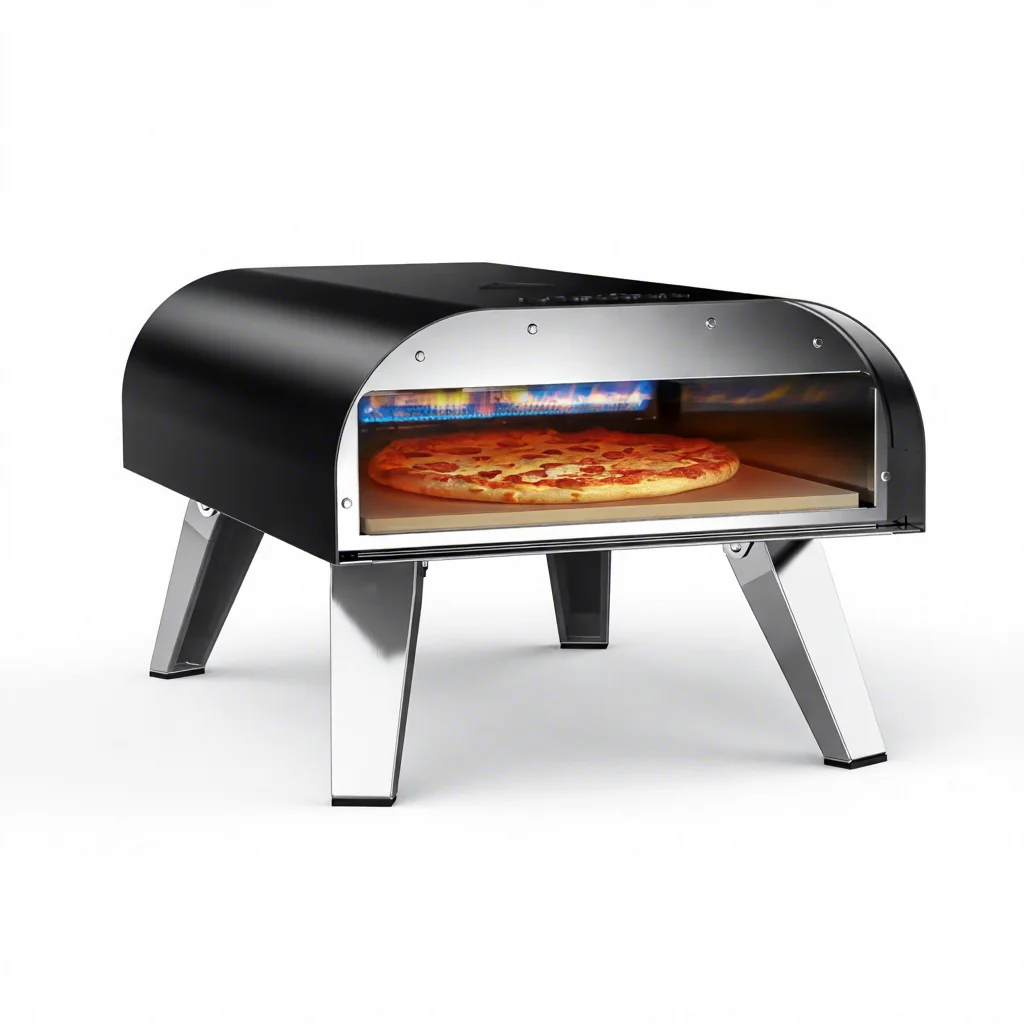 Portable Pizza Gas Pizza Oven Propane Gas Grill Oven for Outdoor Cooking Kitchen Backyard Party Beach RV Tailgating Camping