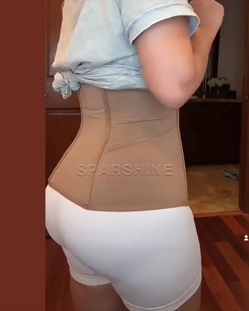 Fajas Colombianas Adjustable Double Compression Slimming Shapewear Body Shaper Butt Lifter Flat Belly Bodysuit