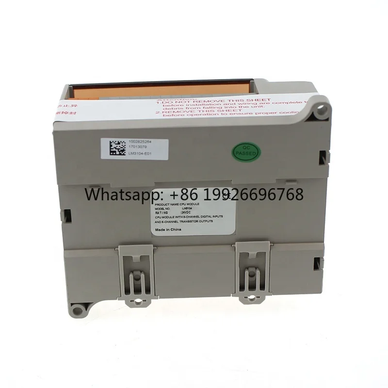 PLC LM-3104  CPU Module Rated Voltage of DC24V 16 Point I/O, Provide DC24V Input / 8 Road 8 Transistor Output Processing