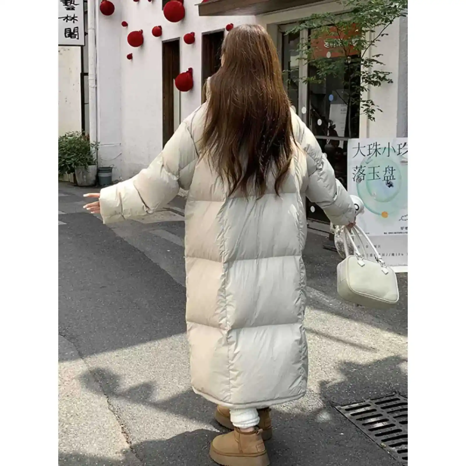 Coat Women Winter New Warm Super Nice Puff Soft Long Knee Cotton Jacket  Hickened Cotton Jacket