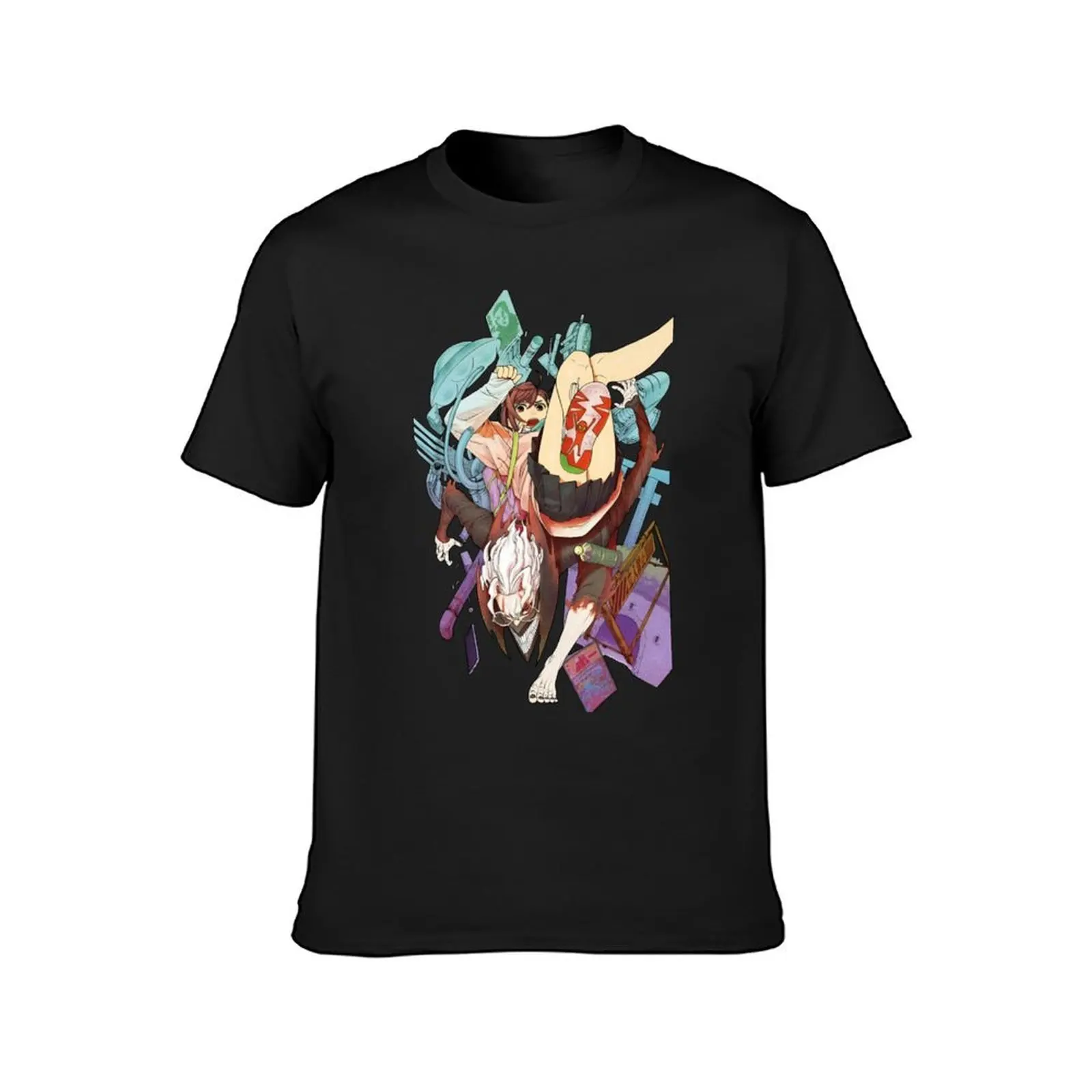 Dandadan- Okarun/Momo T-Shirt plus sizes anime clothes t shirts for men pack