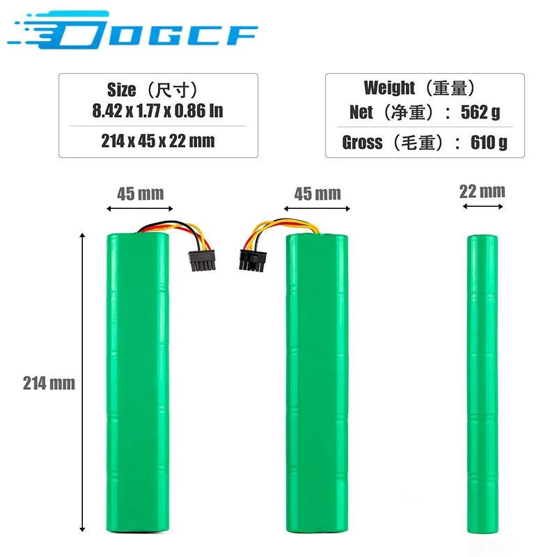 12V  Ni-MH Rechargeable Battery 6000mAh  For Neato Botvac 70e 75 D75 80 85 D85 BV70 BV75 BV80 BV85 Vacuum Cleaners  Batteries