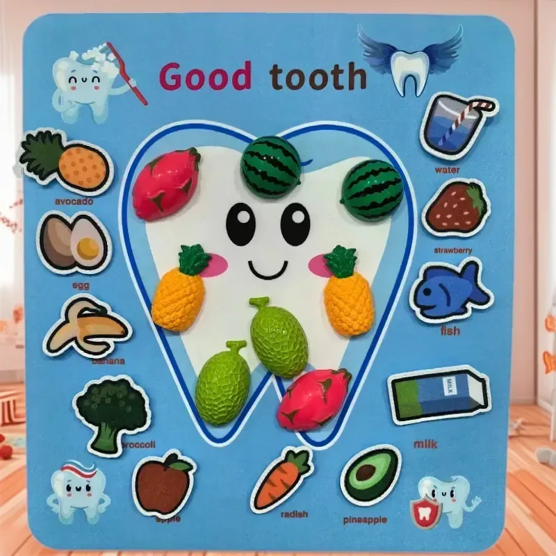 Felt Human Body Structure Cognitive Map DIY Human Body Structure Puzzle Puzzle Educational Toys Toddler Teaching Aids Busy Board