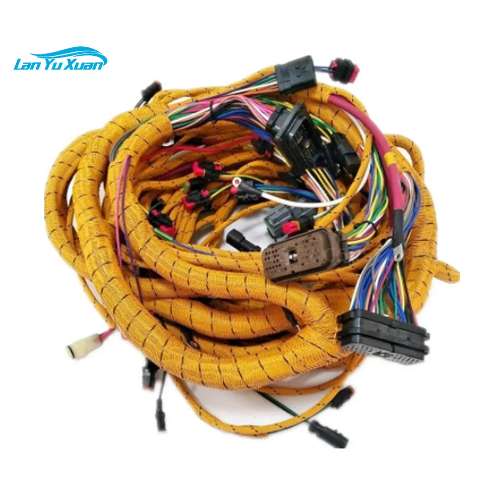 

cat 312d 320c 320d 330d 336d 325c cabin main chassis wiring harness engine injector excavator wire harness for caterpillar