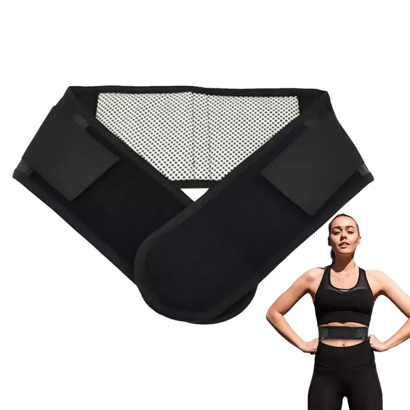 Lumbar Support Belt Immediate Relief Lumbar Belt Back Brace With Heat Back Brace With Heating Feature Elastic Waist Strap