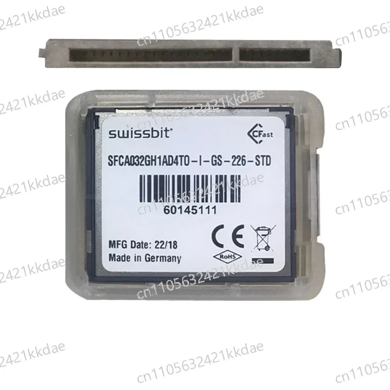 SWISSBIT Industrial Flash Card 32G CFAST SATA SFCA032GH1AD4TO-I-GS