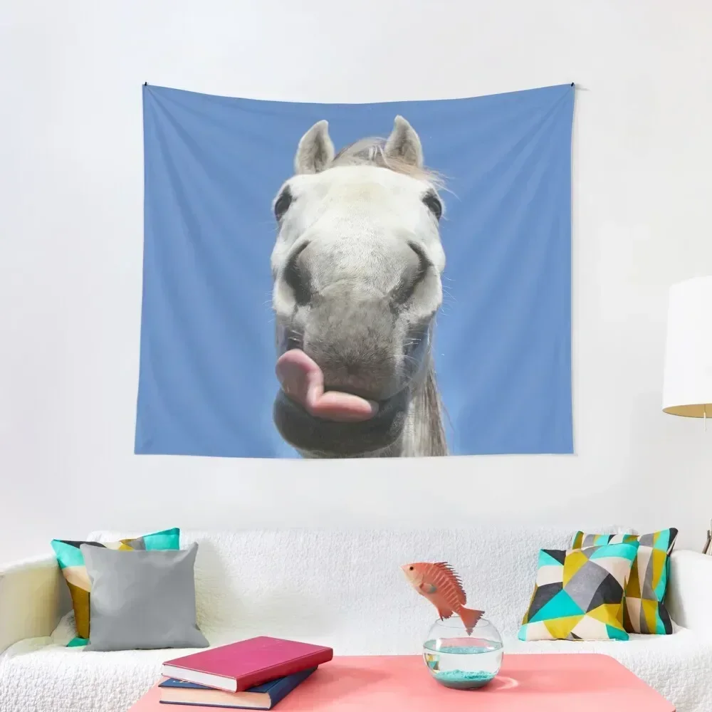 

Horse Licks Tapestry Korean Room Decor Aesthetic Room Decors Room Decor For Girls Wall Art Tapestry