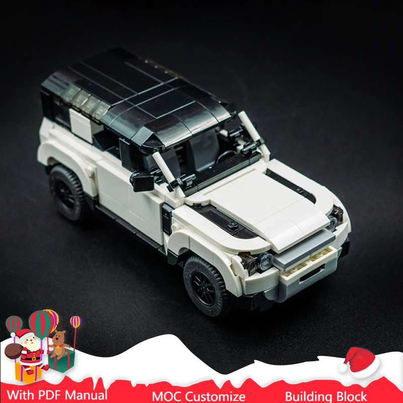

Hot 471 PCS Moc Technology SUV Car Model Building Blocks Speed Vehicle Bricks Toys Kids Adult Birthday Christmas Gifts