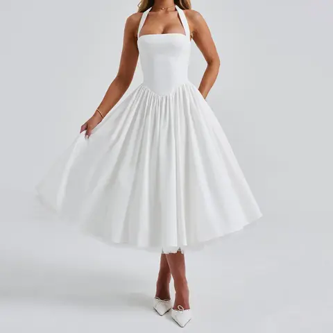 10 best sales korsett midiklänning - №9