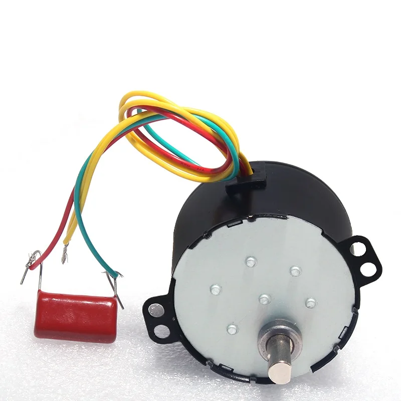 50KTYZ Permanent Magnet Synchronous Motor 220V AC Motor Forward Reverse Multi Speed Low Speed Micro Synchronous Motor