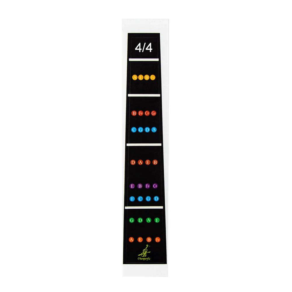

Guide Stickers Fingerboard Positioning Decals for Violin Intonation Adjustable Beginner Easy Use Durability Clear