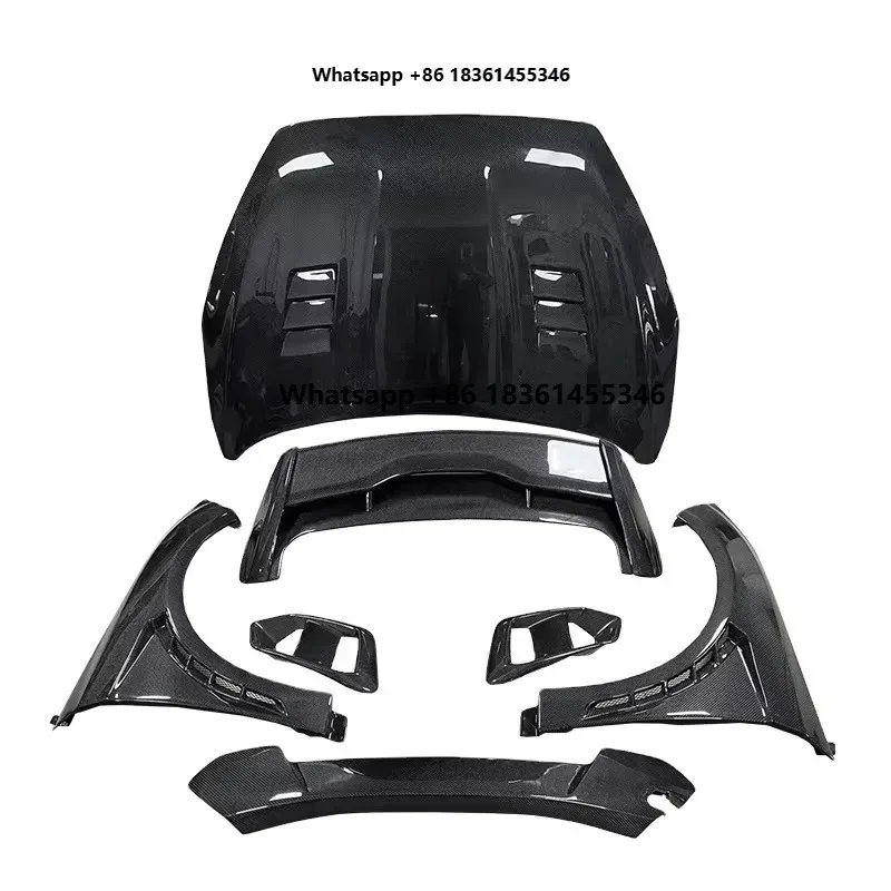 For s Focus MK3 RS Style Conversion Body Kit Styling ShellBody Complete Kit for 2015-2017 Customized