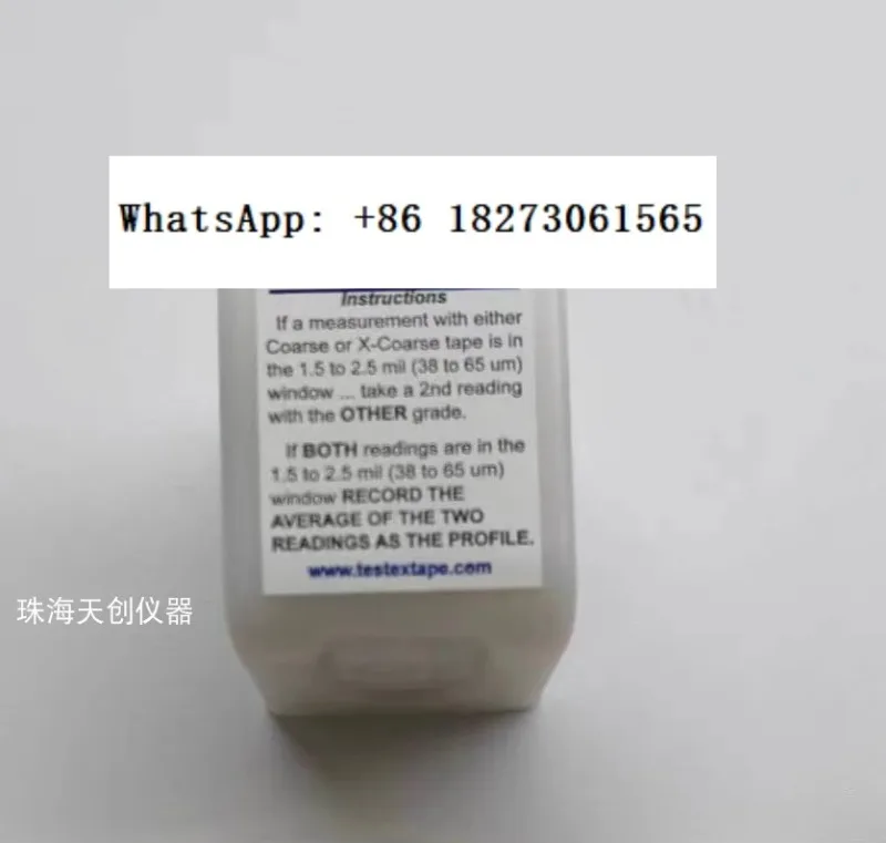 

E122-C Бумага для натирания шероховатости X-грубая лента для повторной заправки Testex 38-115 мкм якорная бумага