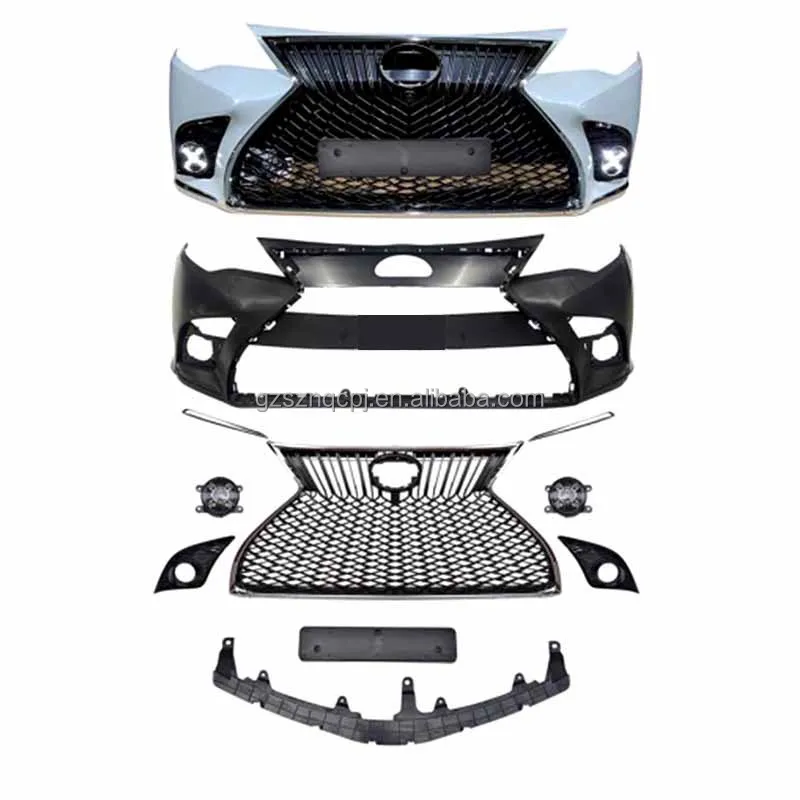 

Body Kit Front Bumper 2012-2014 for toyota Camry to Lexus Lip Facelift Modification Air Intake Grille Exterior Accessories