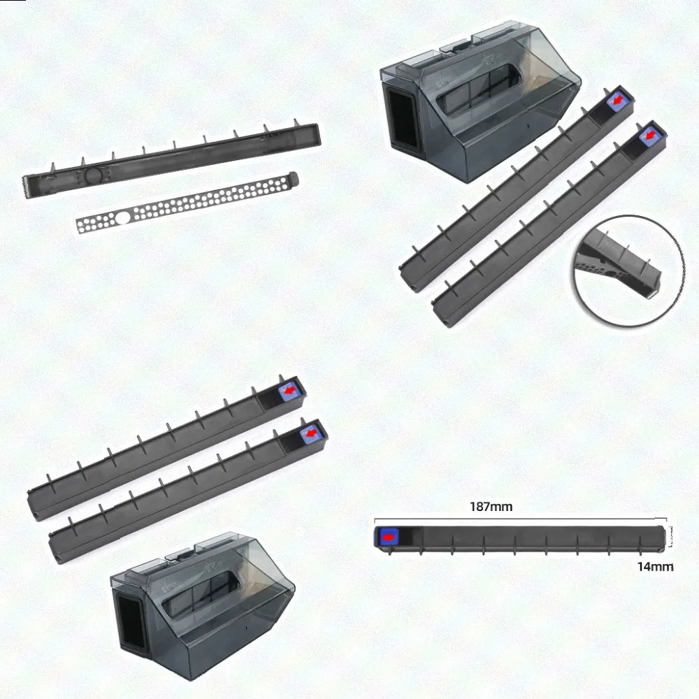 Water Guide Strips Dust Box Set For Ecovacs For Deebot X11 For Omni For Cyclone P/ro Sewage Tank And Dirt Container Vacuum Parts