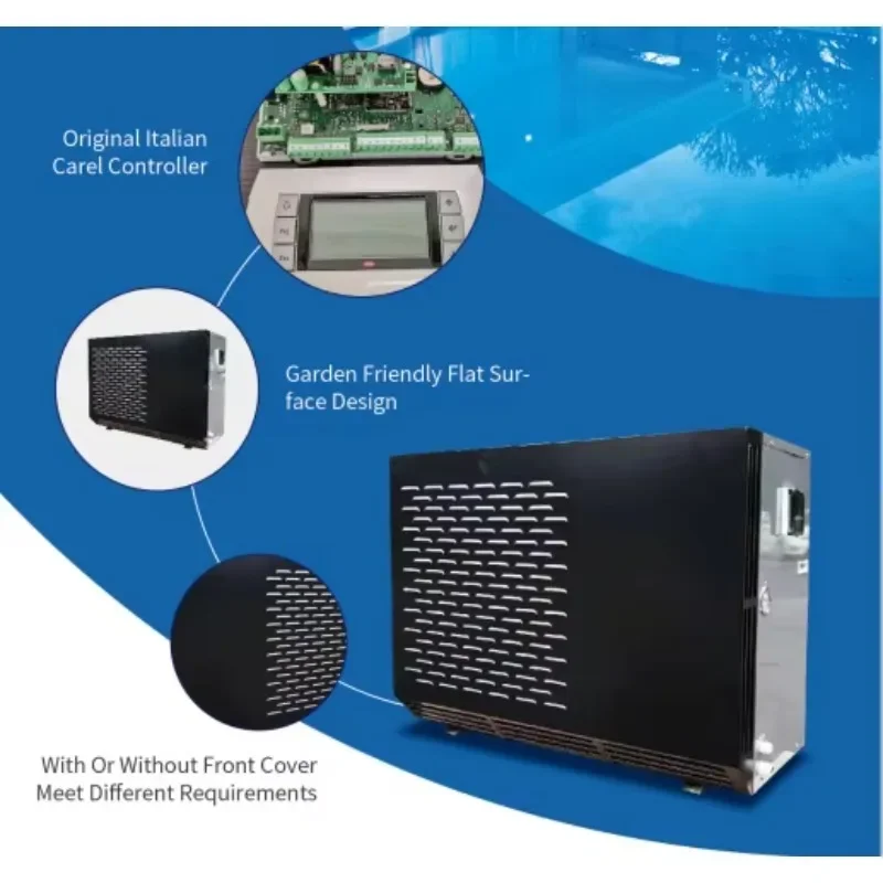 9kw -36kw Wifi Control R32 Bomba De Calor Para Piscina DC Inversor Bomba De Calor Bomba De Calor Para Piscina
