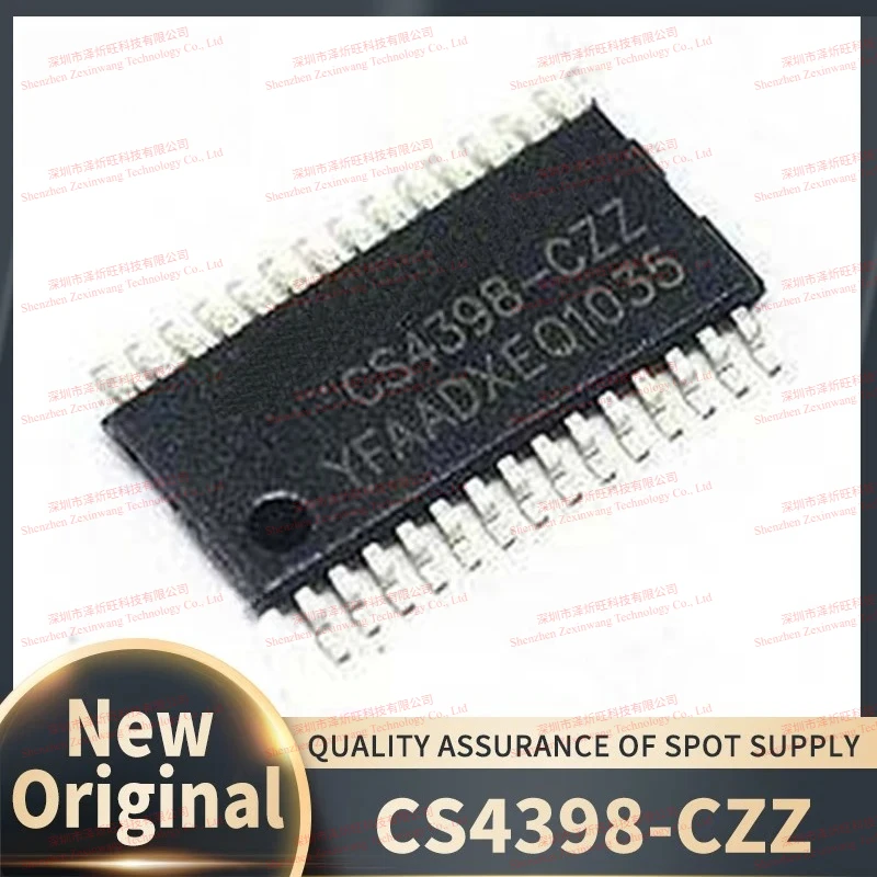 (10Pcs /Lot) 100% New Original CS4398-CZZR CS4398-CZZ CS4398 TSSOP28 Converter Chipset